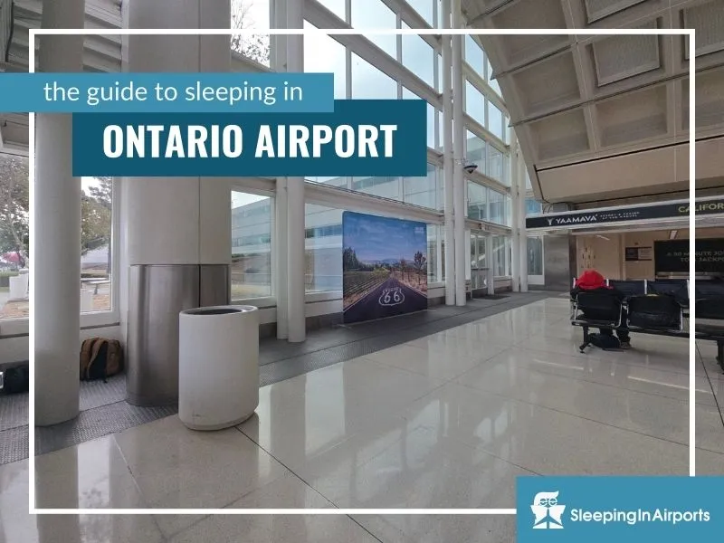 sleeping in ontario airport