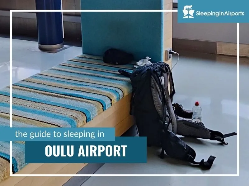 sleeping in oulu airport