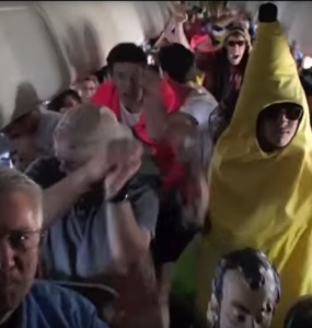 Harlem Shake airplane