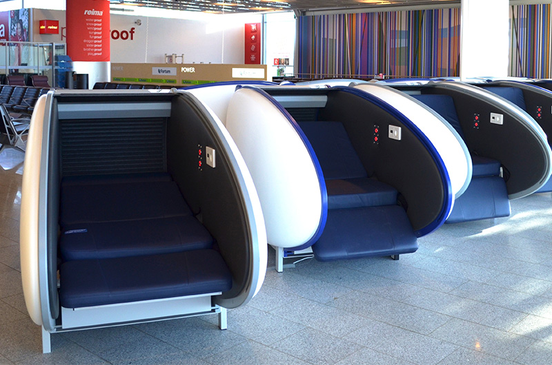 Helsinki Airport: GoSleep pods