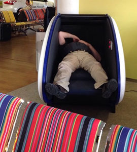 Tallinn Airport: sleep pod airport sleeper