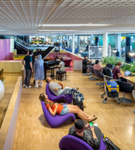 Amsterdam Shiphol Airport, Holland Boulevard Relaxation Sleepers