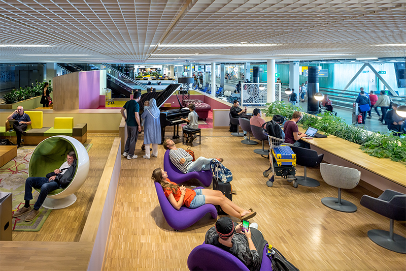 Amsterdam Shiphol Airport, Holland Boulevard Relaxation Sleepers