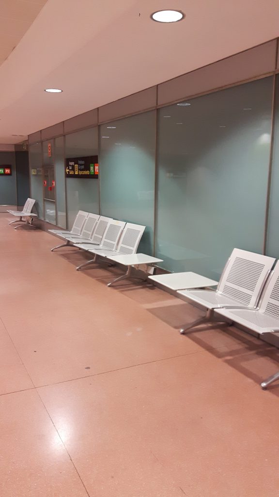 Malaga Airport Seating