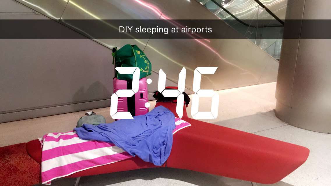 Sleeping in Miami Airport Sleeping in Airports