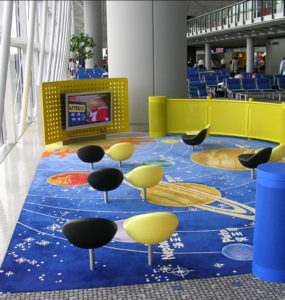 Hong Kong Airport children's area