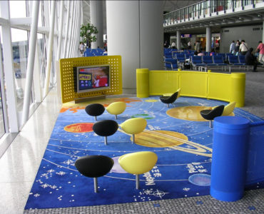 Hong Kong Airport children's area
