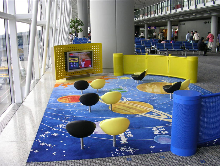 Hong Kong Airport children's area