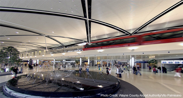 Best Airports of 2014: Detroit Airport
