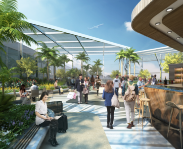 Hong Kong Airport East Hall Roof Garden