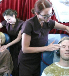 air malta in-flight massage