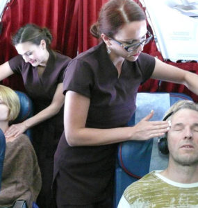 air malta in-flight massage