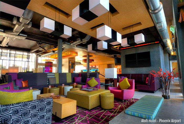 Cool Airport Hotels Aloft