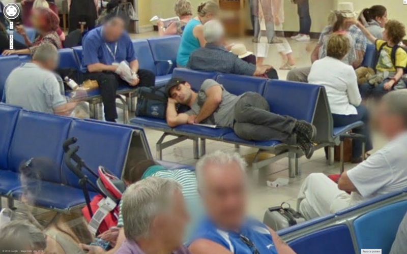 london gatwick airport sleeper google streetview