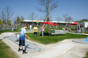 Munich Airport mini-golf