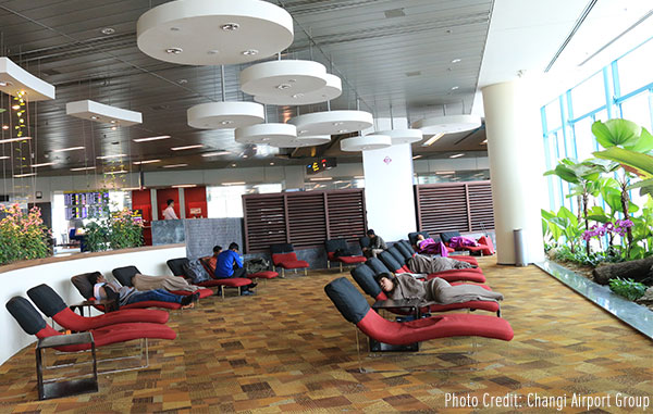 Best Airports for Sleeping 2016: Singapore Changi Airport