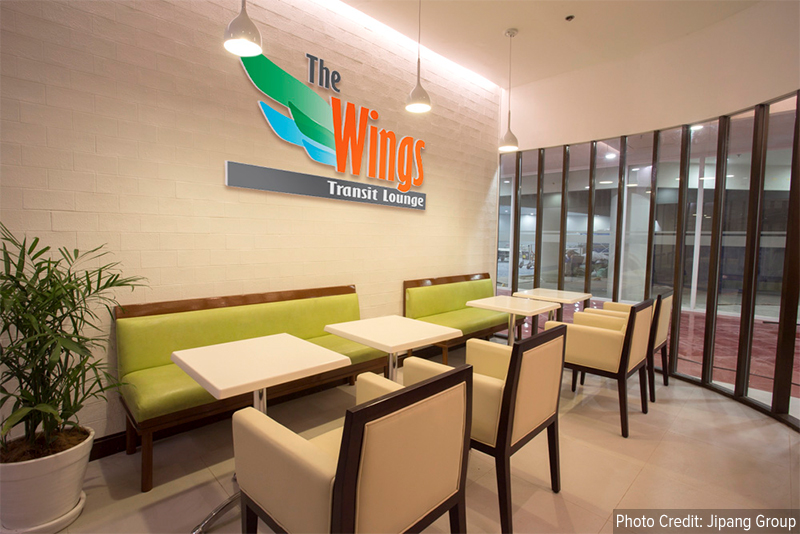 Wings Transit Lounge - Dining Area