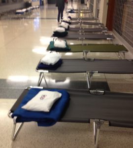 Chicago Midway Airport Cots