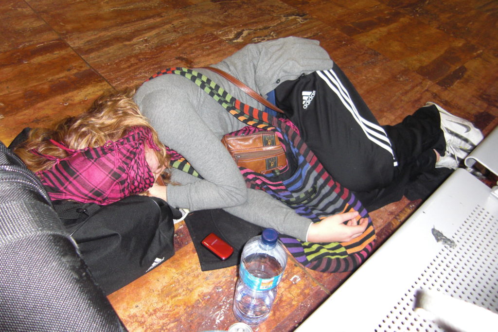 Barcelona El Prat Airport sleeper