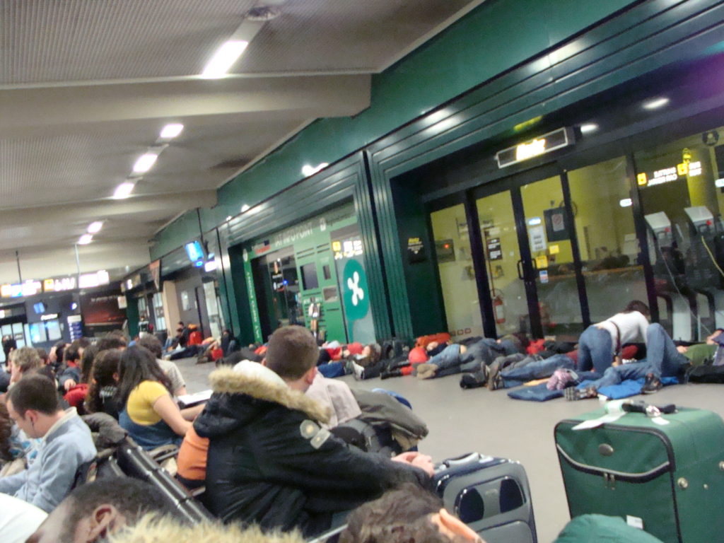 Bergamo Airport sleepers