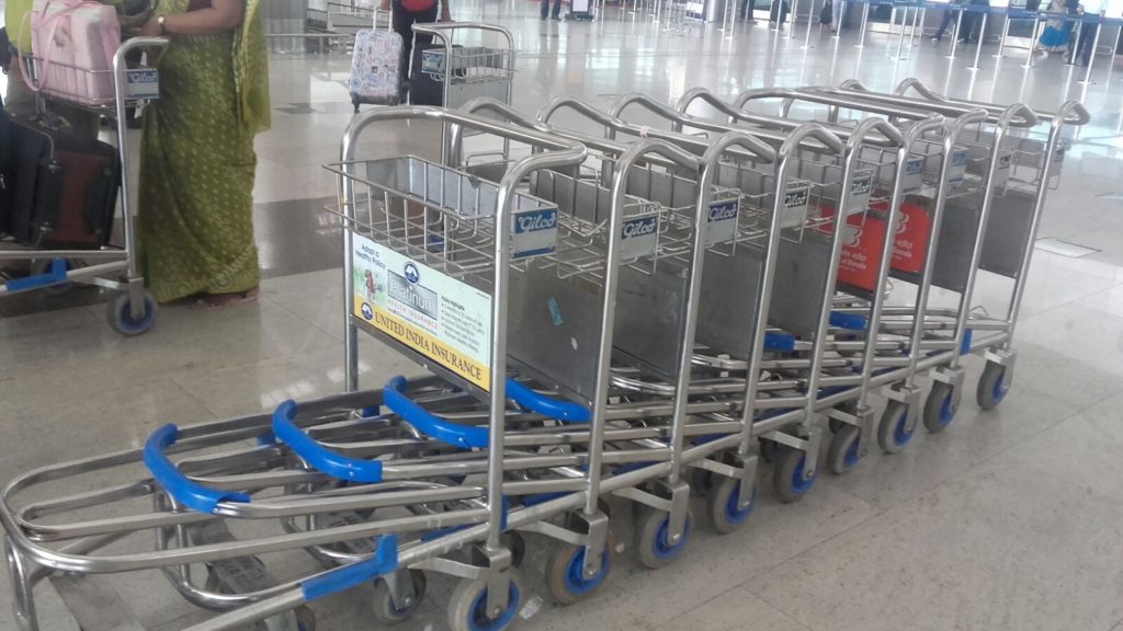 Chennai Airport luggage carts