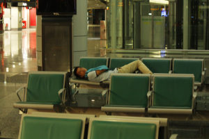 Guangzhou Airport sleeper