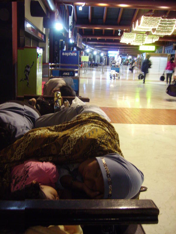Jakarta Airport sleeper