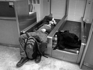 Madrid Airport sleeper