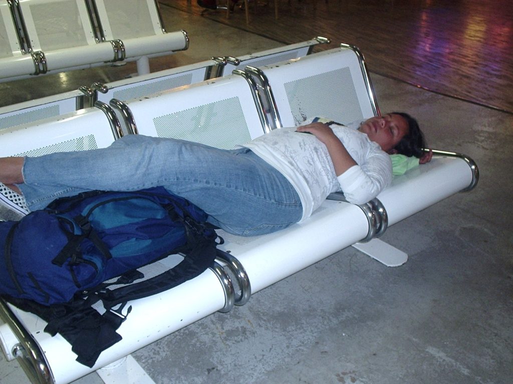 Marseille Airport sleeper