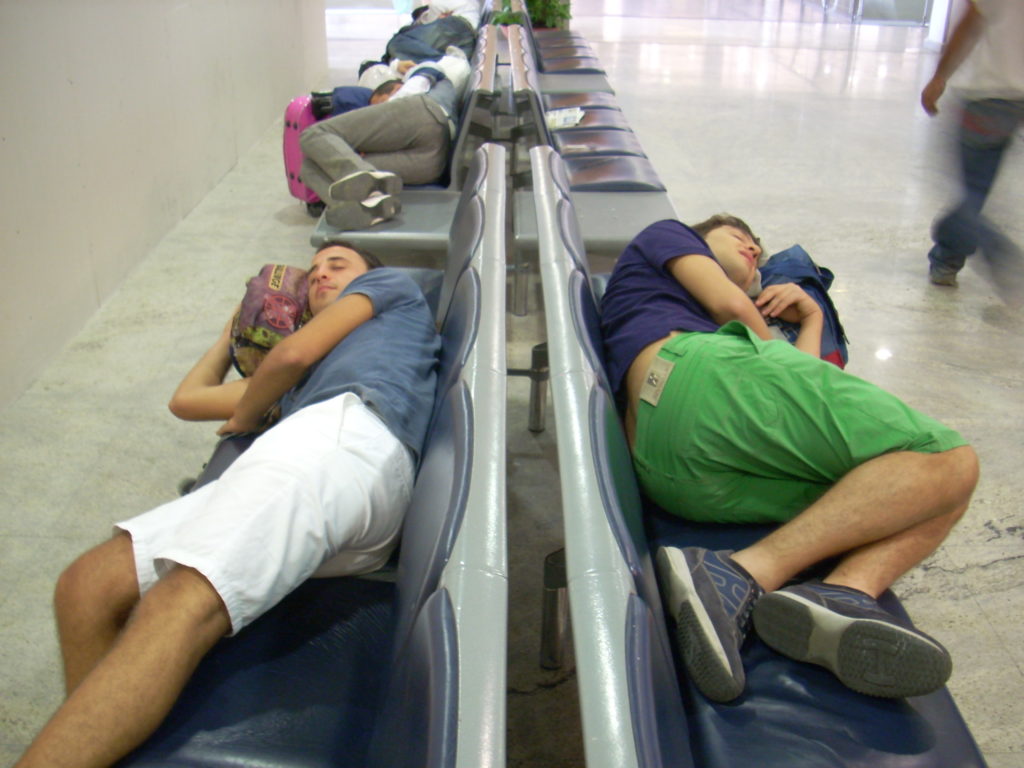 Naples Airport sleepers