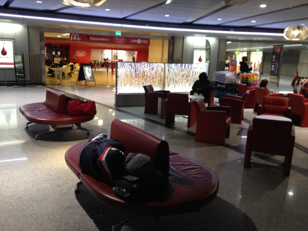 Paris Charles de Gaulle Airport Sleeper