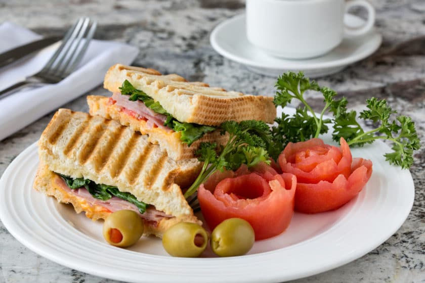 Plaza Premium Lounge International Departures Vancouver Airport food