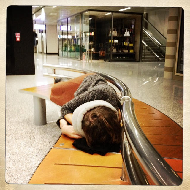 Rome Fiumicino Airport sleeper