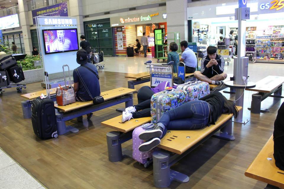 Seoul Incheon Airport sleepers