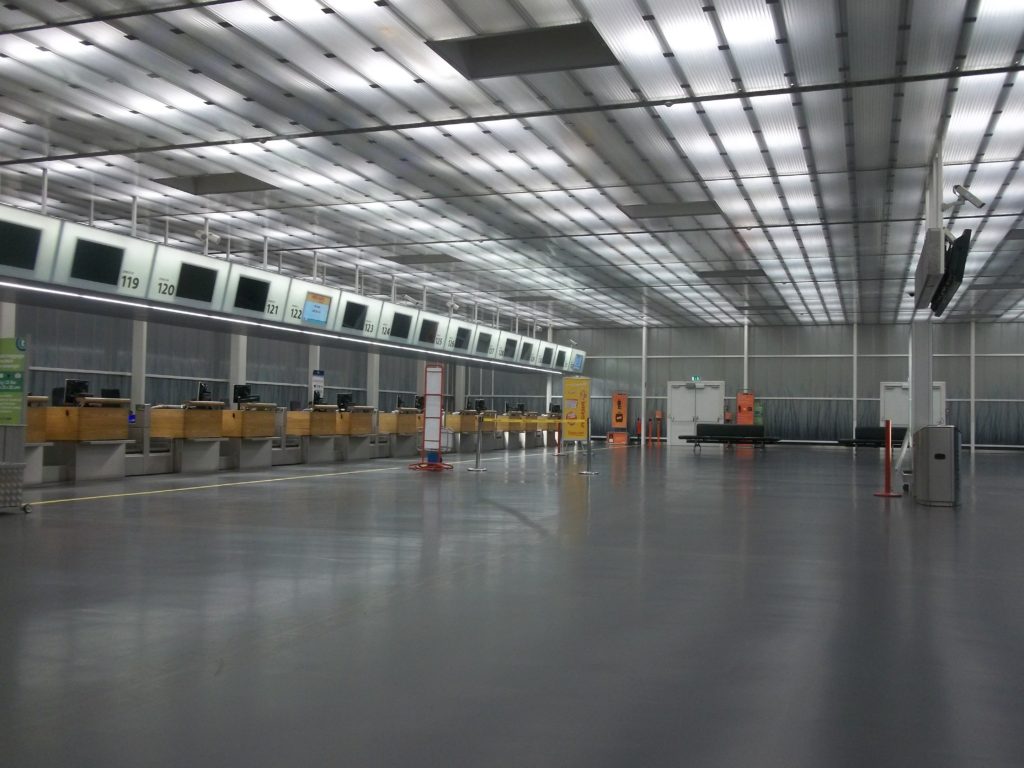 Vienna Airport check-in