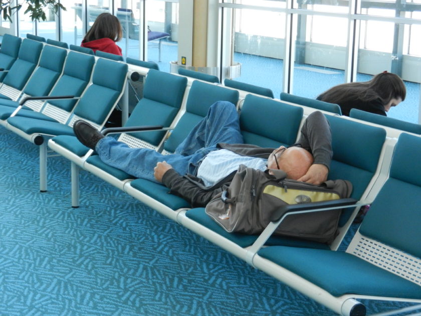 Vancouver Airport Guide (YVR) Sleeping in Airports