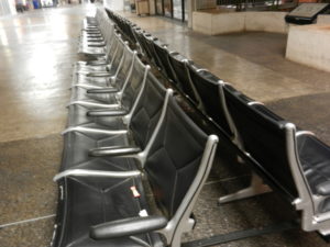 Honolulu Airport Airside seating