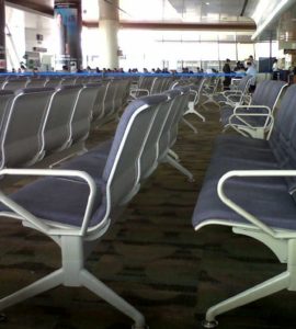 Manila Airport seating
