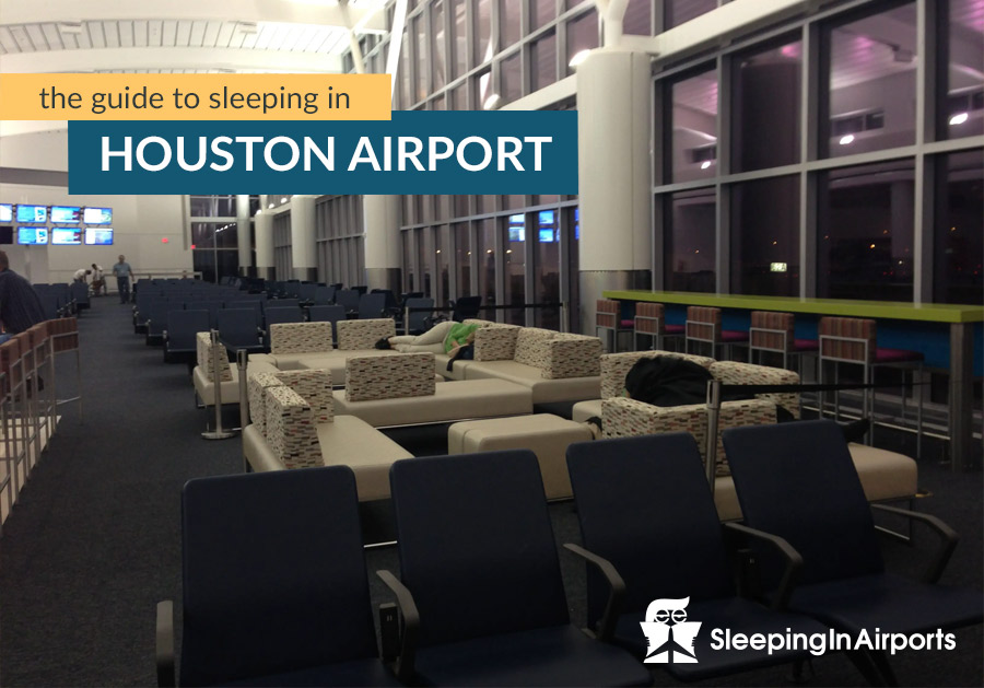 sleeping in houston airport