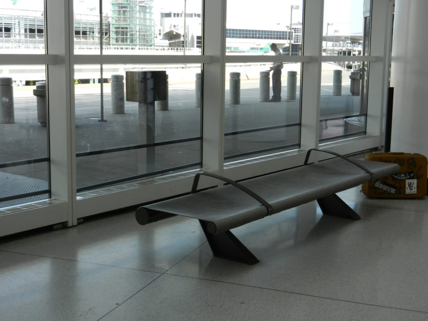 Sleeping in JFK Airport