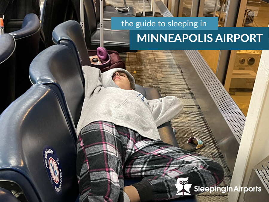 sleeping in minneapolis airport