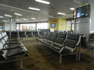 Sleeping in Newark Airport