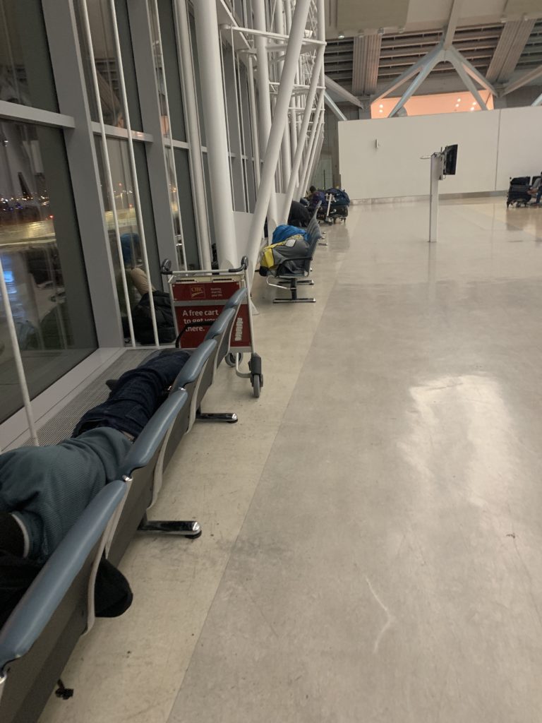 Toronto Pearson Airport Sleeper