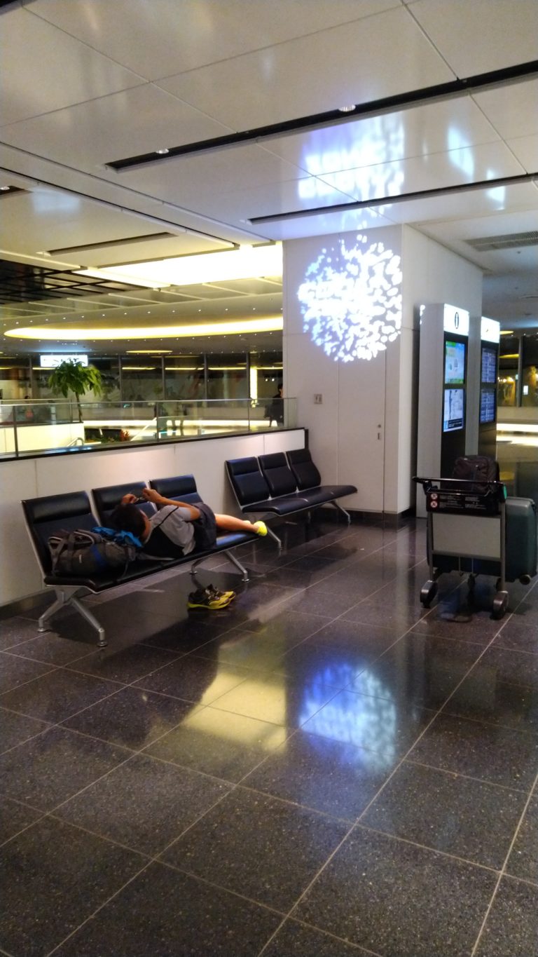 Chicago Midway Airport Photos Sleeping in Airports