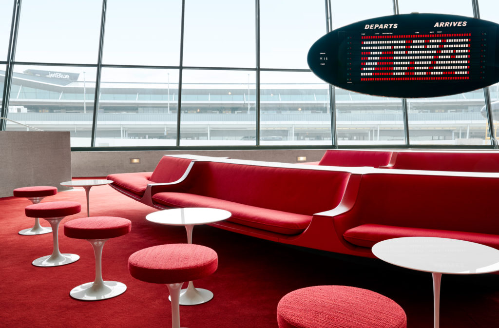 TWA Hotel JFK Airport lounge