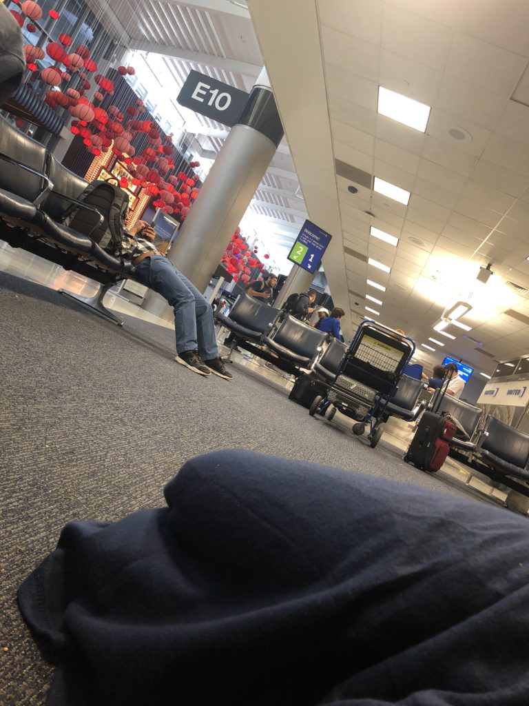 Houston airport sleeper