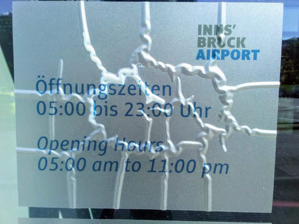Innsbruck Airport Hours