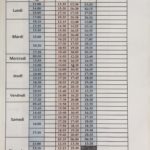 Rabat Bus Schedule