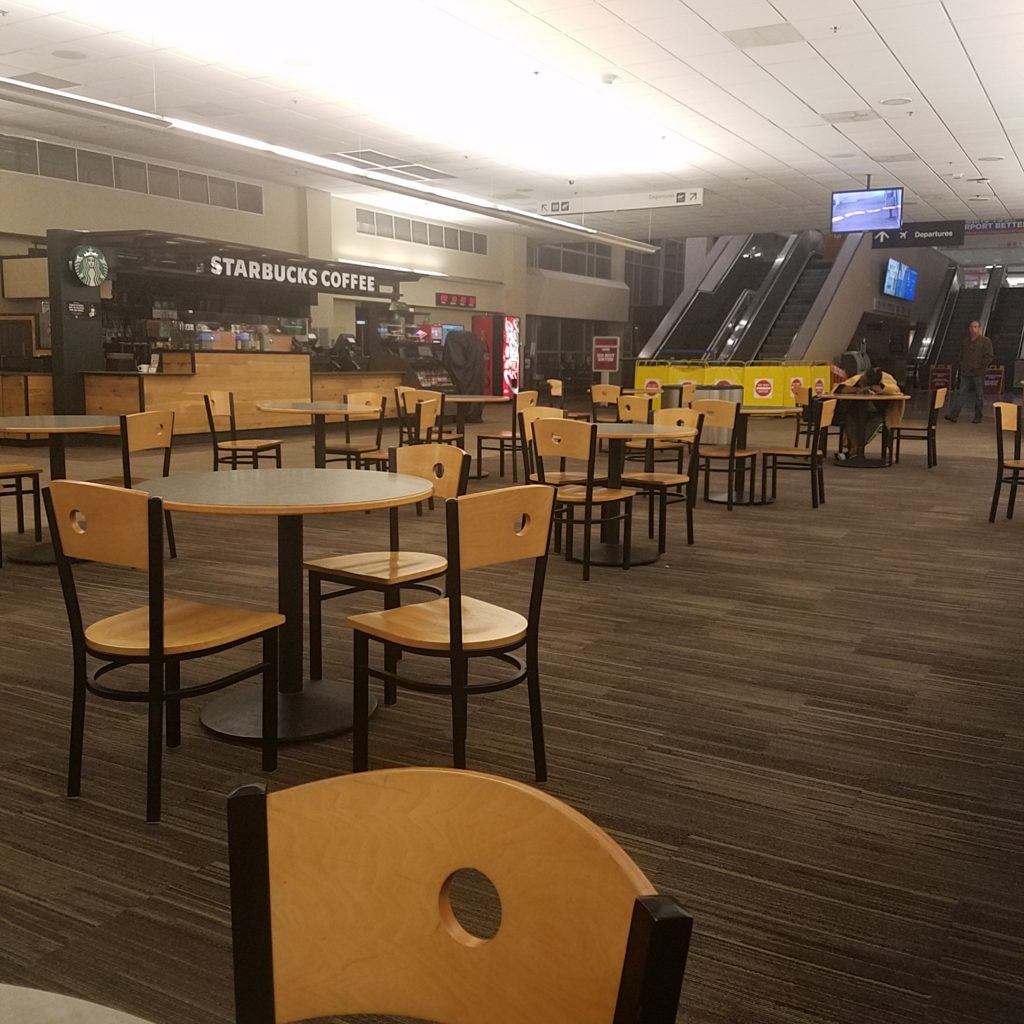 Little Rock Airport Guide (LRF) Sleeping in Airports