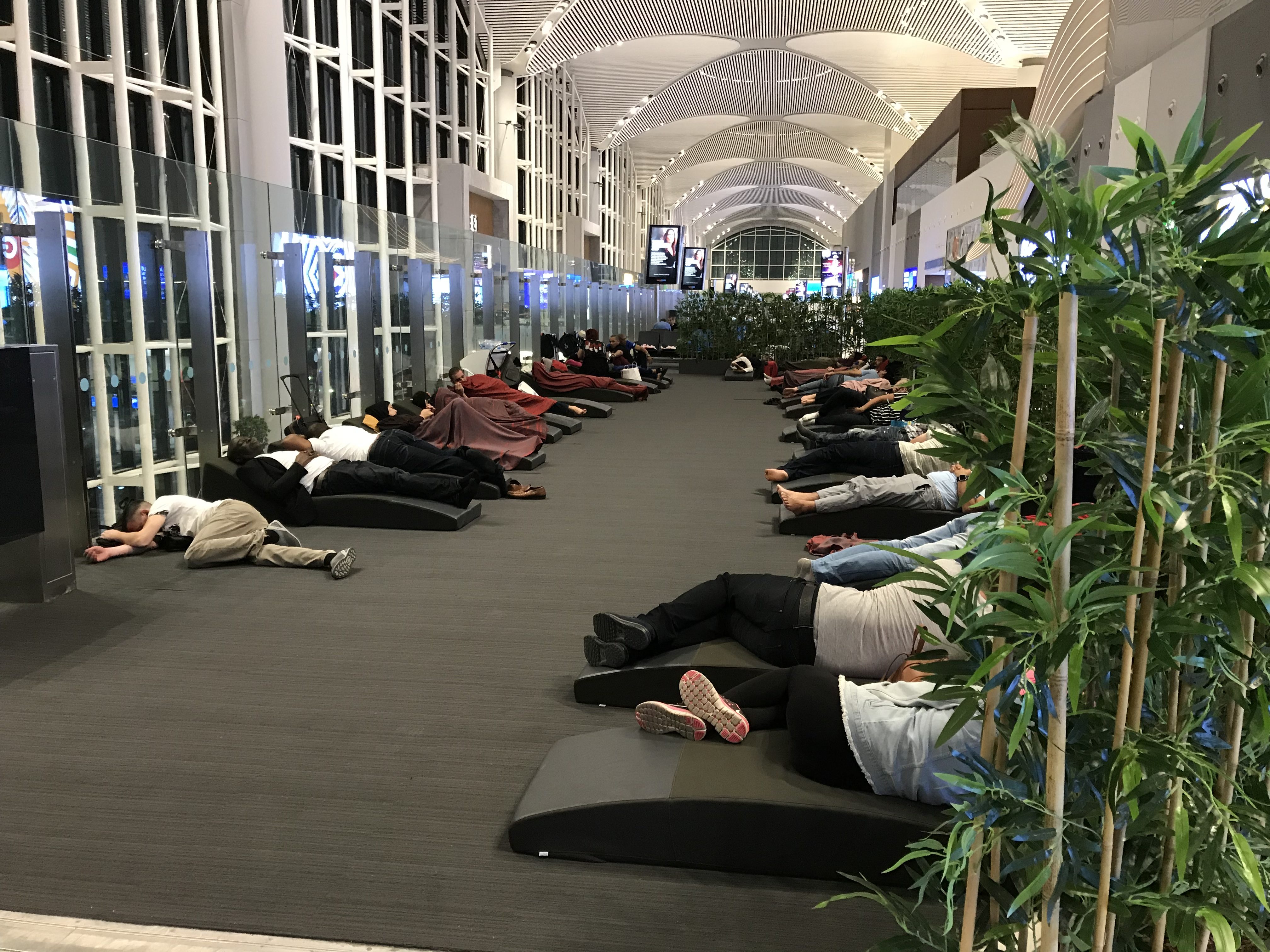 istanbul airport guide ist sleeping in airports